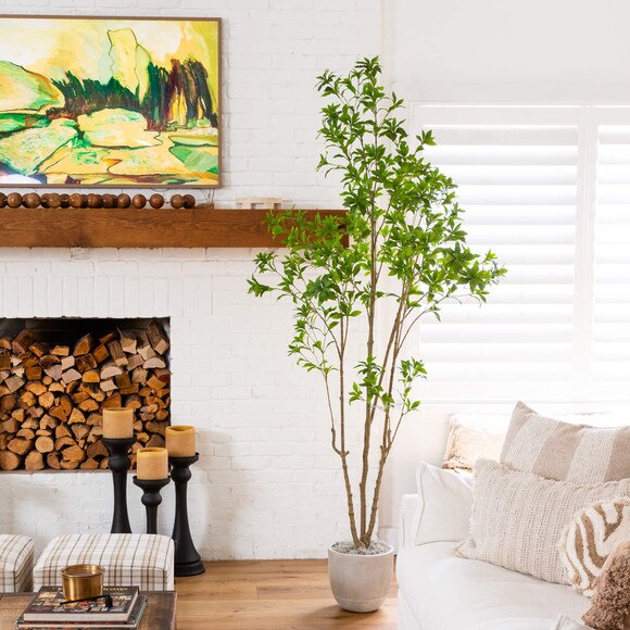 8-ft Artificial Minimalist Japanese Pieris Tree - SKU #T5184 - 7