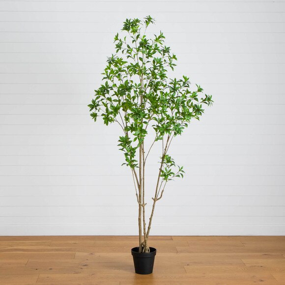 8-ft Artificial Minimalist Japanese Pieris Tree - SKU #T5184 - 9