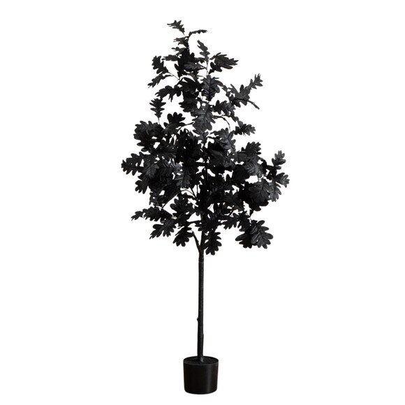 5-ft Artificial Halloween Black Oak Tree - SKU #T5193