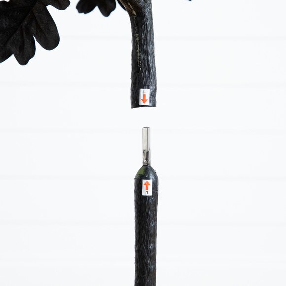 5-ft Artificial Halloween Black Oak Tree - SKU #T5193 - 3