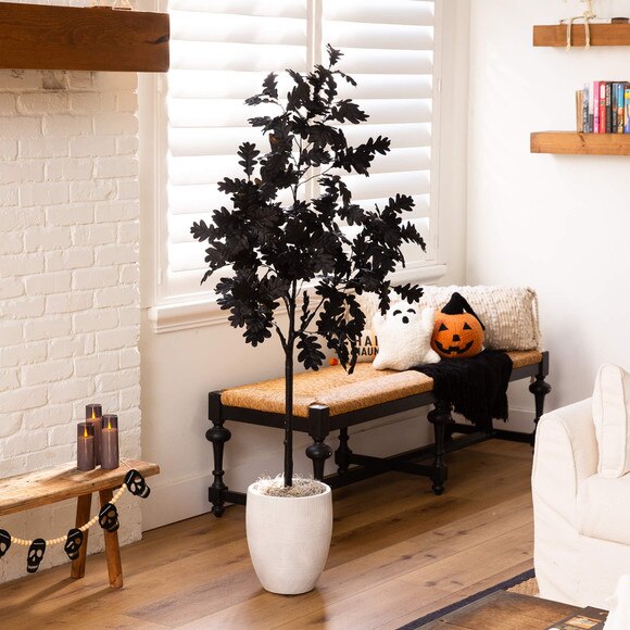 5-ft Artificial Halloween Black Oak Tree - SKU #T5193 - 5