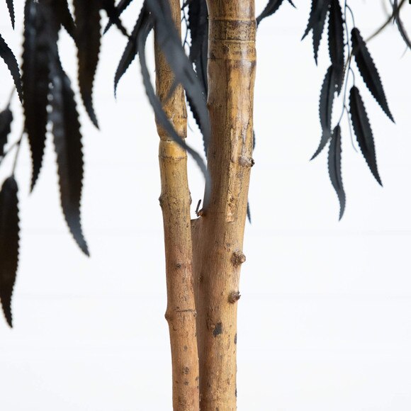 4-ft Artificial Halloween Black Willow Tree - SKU #T5196 - 4