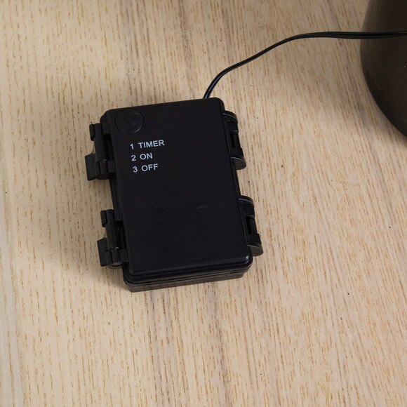 4-ft Pre-Lit Artificial Halloween Black Twig Tree with Bats and 50 Orange LED Lights - SKU #T5204 - 6