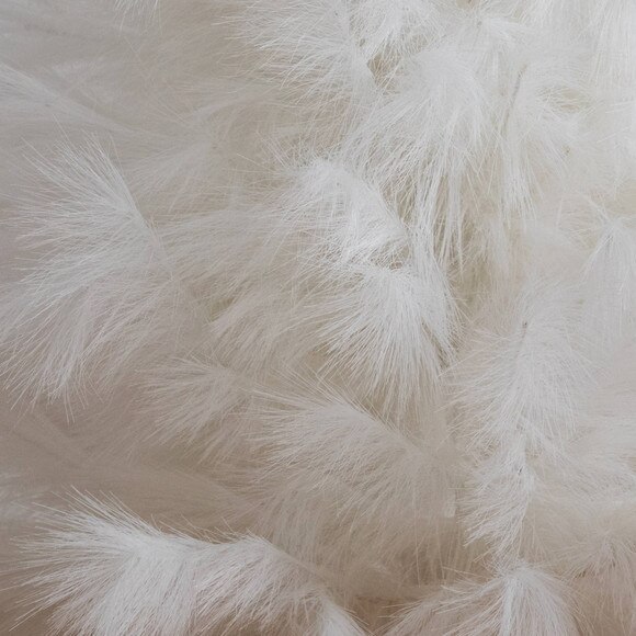 4-ft Artificial White Pampas Grass Christmas Tree - SKU #T5209 - 2