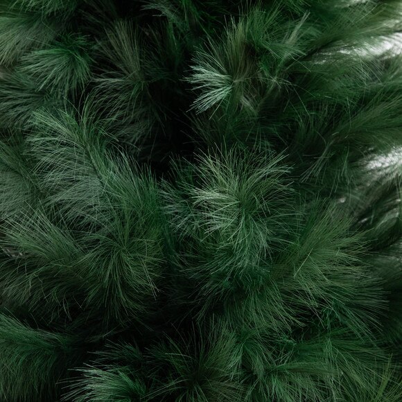 6-ft Artificial Green Pampas Grass Christmas Tree - SKU #T5214 - 2