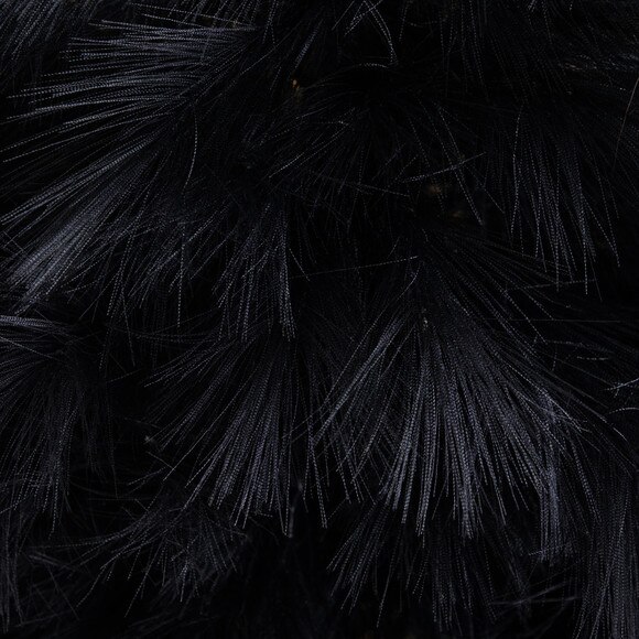 4-ft Artificial Halloween Black Pampas Grass Christmas Tree - SKU #T5215 - 2