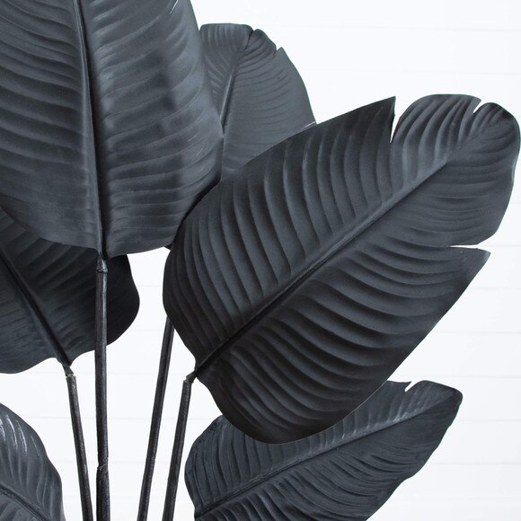4-ft Artificial Halloween Black Travelers Palm Tree - SKU #T5228 - 2