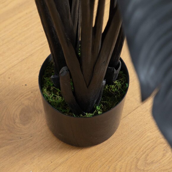 6-ft Artificial Halloween Black Travelers Palm Tree - SKU #T5229 - 2