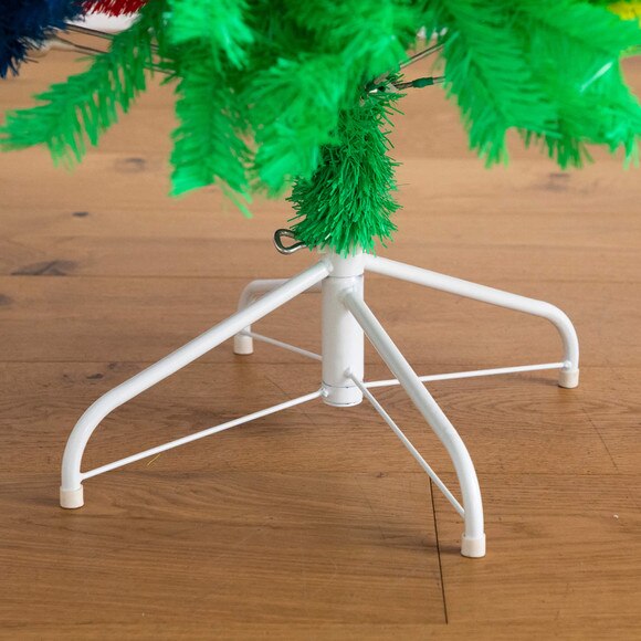 6-ft Artificial Rainbow Christmas Tree - SKU #T5237 - 3