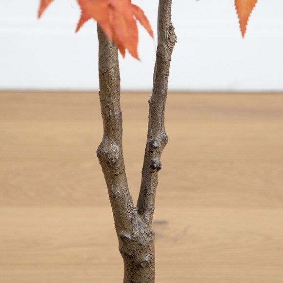 4-ft Autumn Japanese Maple Artificial Fall Tree - SKU #T5302 - 4