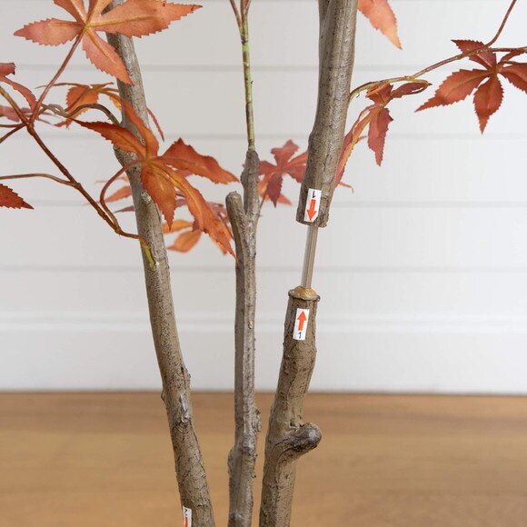 5-ft Autumn Japanese Maple Artificial Fall Tree - SKU #T5303 - 3