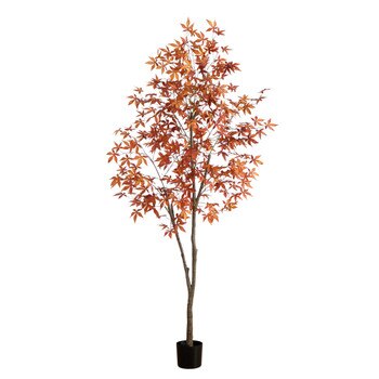 7-ft Autumn Japanese Maple Artificial Fall Tree - SKU #T5304