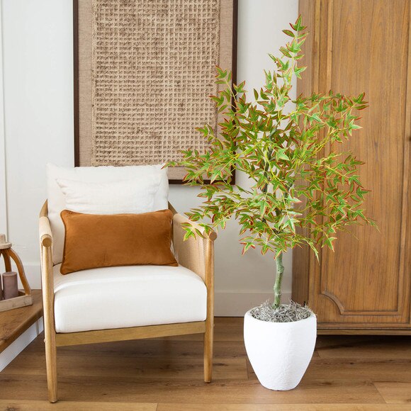 4-ft Autumn Nandina Artificial Fall Tree - SKU #T5305 - 4