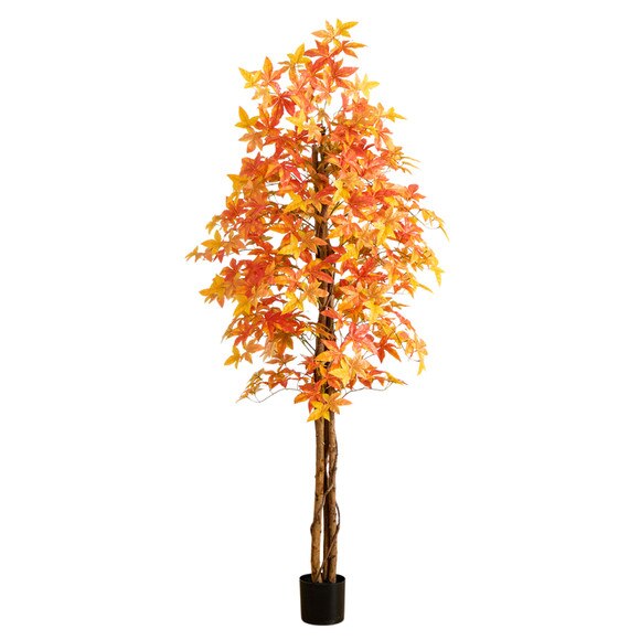 7-ft Autumn Deluxe Maple Artificial Fall Tree - SKU #T5310 - 3