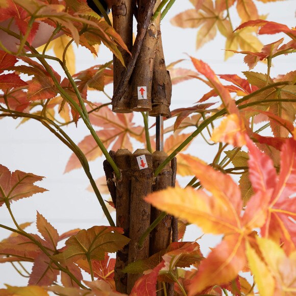 7-ft Autumn Deluxe Maple Artificial Fall Tree - SKU #T5310 - 4