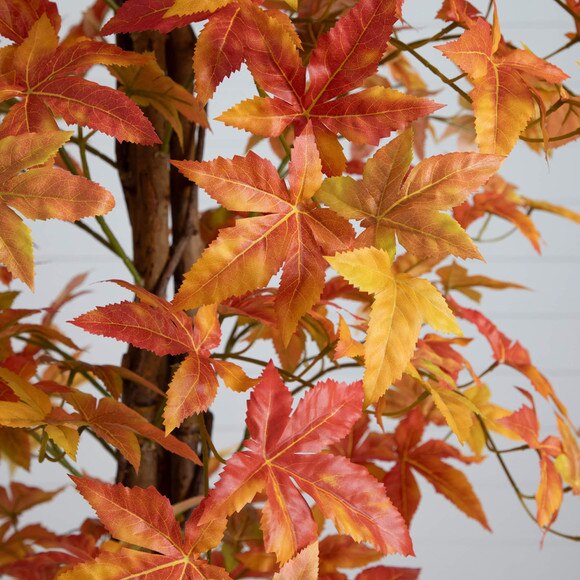 7-ft Autumn Deluxe Maple Artificial Fall Tree - SKU #T5310 - 6
