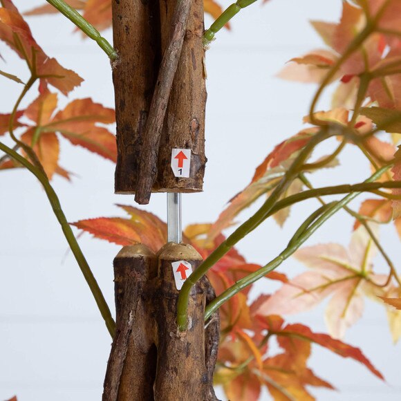 9-ft Autumn Deluxe Maple Artificial Fall Tree - SKU #T5312 - 3