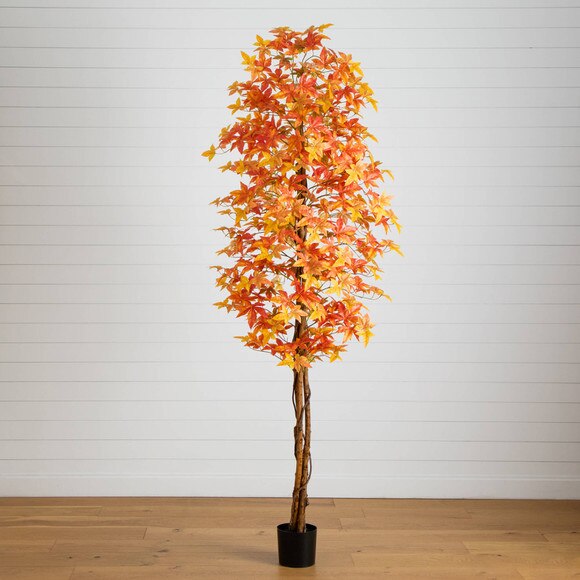 9-ft Autumn Deluxe Maple Artificial Fall Tree - SKU #T5312 - 9