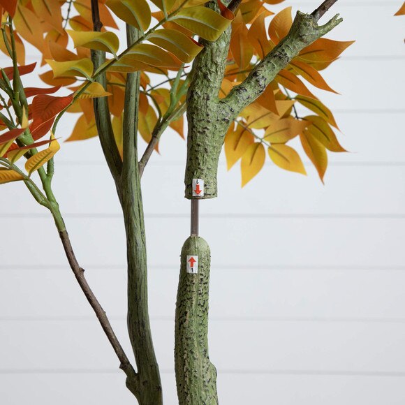 6-ft Autumn Sumac Artificial Fall Tree - SKU #T5313 - 3