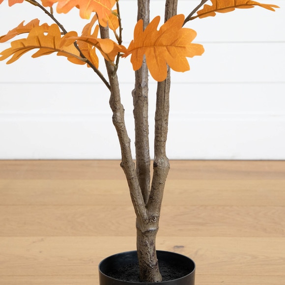 5-ft Artificial Autumn Oak Tree - SKU #T5316 - 4