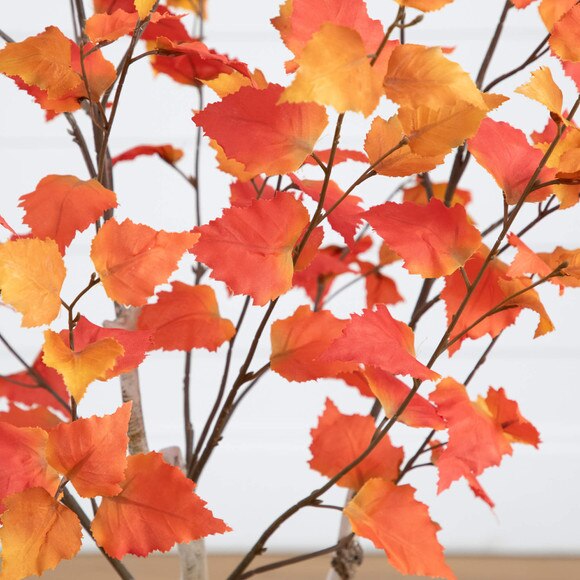 3-ft Autumn Birch Artificial Fall Tree - SKU #T5319 - 2