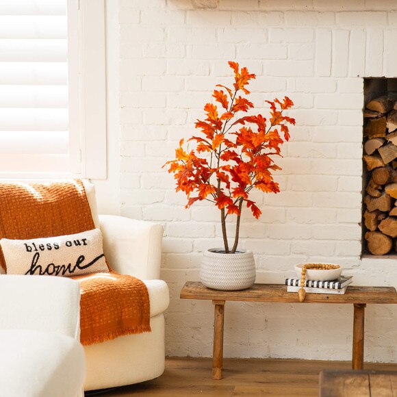 3-ft Autumn Oak Artificial Fall Tree - SKU #T5320 - 3