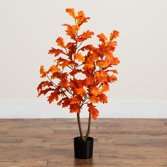 3-ft Autumn Oak Artificial Fall Tree - SKU #T5320 - 4