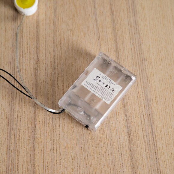 3-ft UV Resistant Autumn Triple Ball Boxwood Artificial Fall Topiary Tree with 30 Warm White LED Lights Indoor/Outdoor - SKU #T5322 - 5