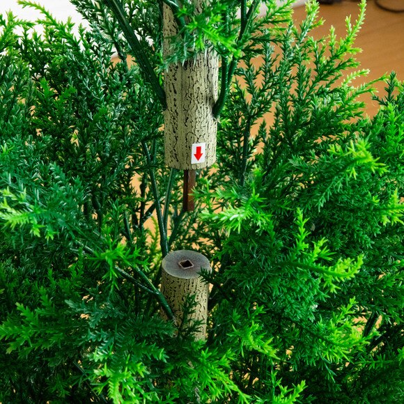 4-ft UV Resistant Artificial Cypress Tower Tree Indoor/Outdoor - SKU #T5326 - 2