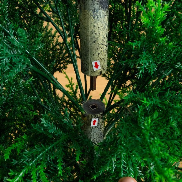 5-ft UV Resistant Artificial Cypress Tower Tree Indoor/Outdoor - SKU #T5327 - 2