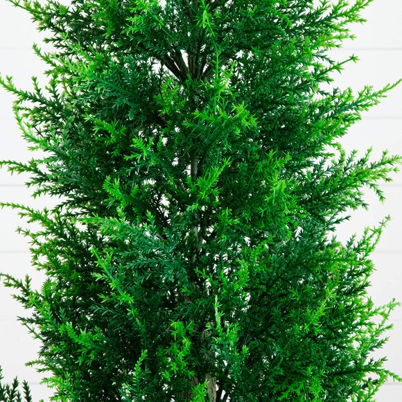 5-ft UV Resistant Artificial Cypress Tower Tree Indoor/Outdoor - SKU #T5327 - 3
