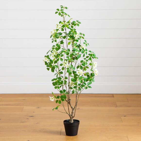 4-ft Artificial Dogwood Tree - SKU #T5332 - 8