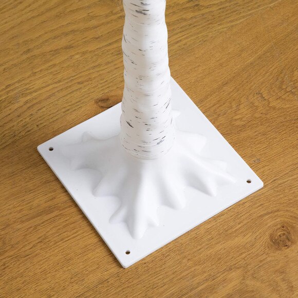 4-ft 5-ft 6-ft Pre-Lit Artificial White Birch Trees- Set of 3 - SKU #T5354 - 5
