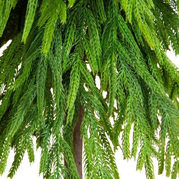 3-ft Artificial Real Touch Down Swept Norfolk Pine Tree with Natural Look - SKU #T5396 - 2