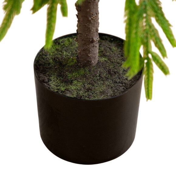 3-ft Artificial Real Touch Down Swept Norfolk Pine Tree with Natural Look - SKU #T5396 - 4