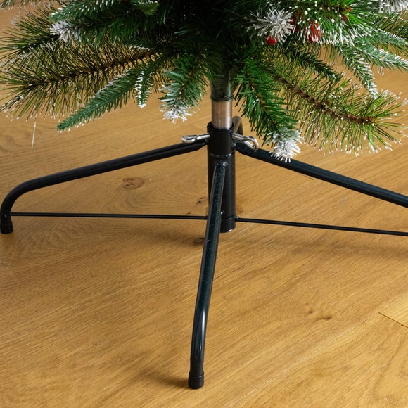 8-ft Artificial Holiday Green Christmas Pine Archway with Pinecones and Berries - SKU #T5427 - 5