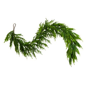 6-ft Artificial Real Touch Norfolk Island Pine Garland with Natural Look - SKU #W1398