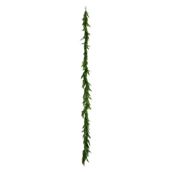 15-ft Artificial Real Touch Norfolk Island Pine Garland with Natural Look - SKU #W1401 - 4