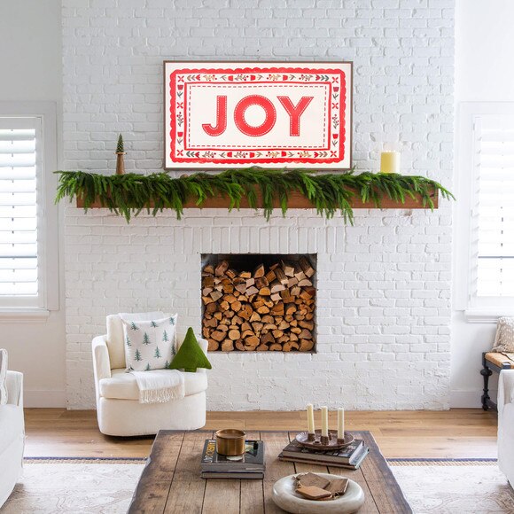 10-ft Artificial Real Touch Norfolk Island Pine Garland with Natural Look - SKU #W1402 - 6